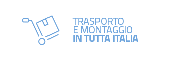 trasporto e montaggio in tutta Italia